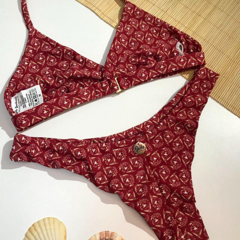 Conjunto Base Fixa Est. Arabesco Bordo