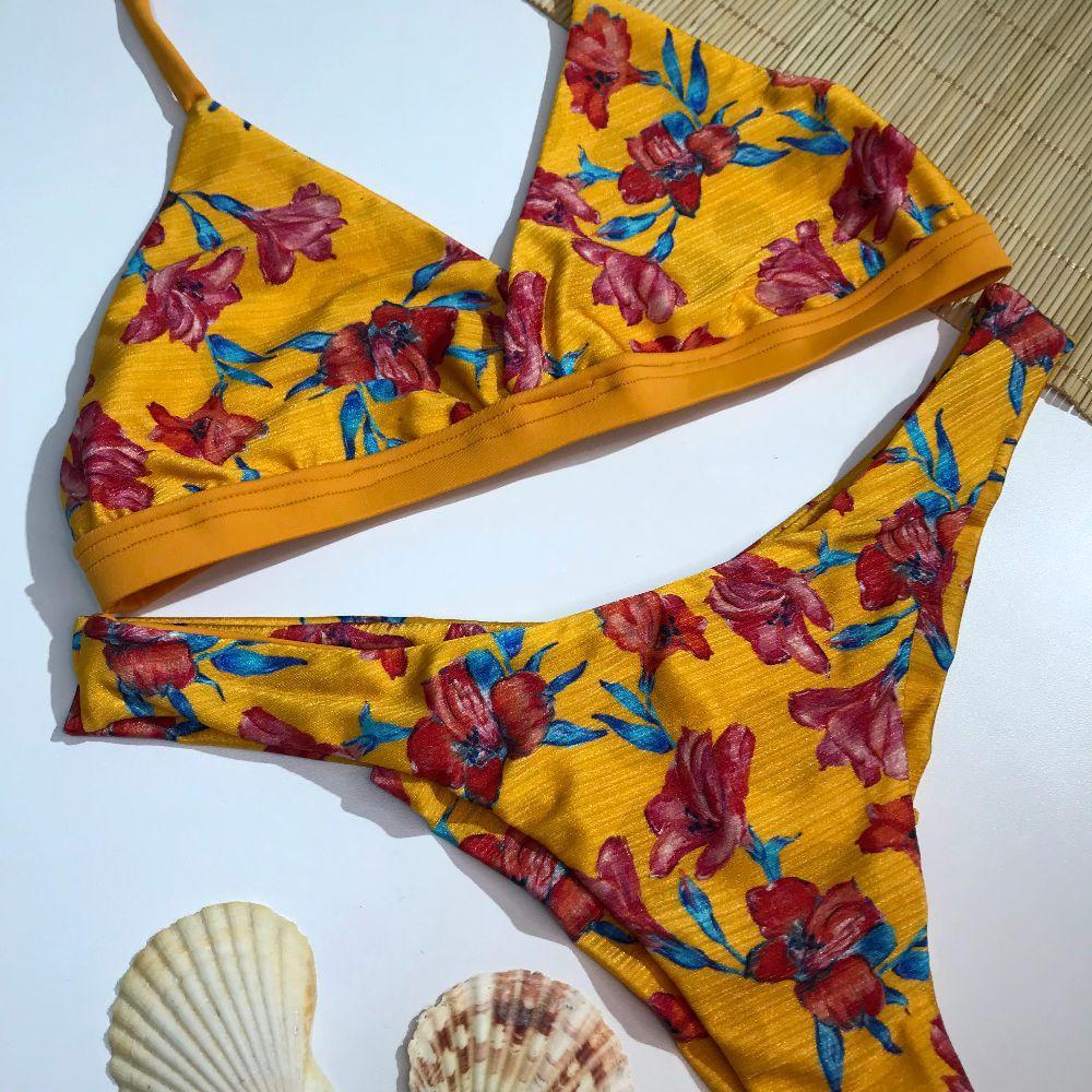 Conjunto Base Fixa Est. Floral Amarelo