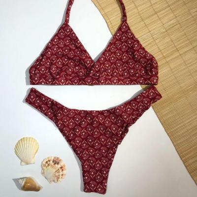 Conjunto Base Fixa Est. Arabesco Bordo